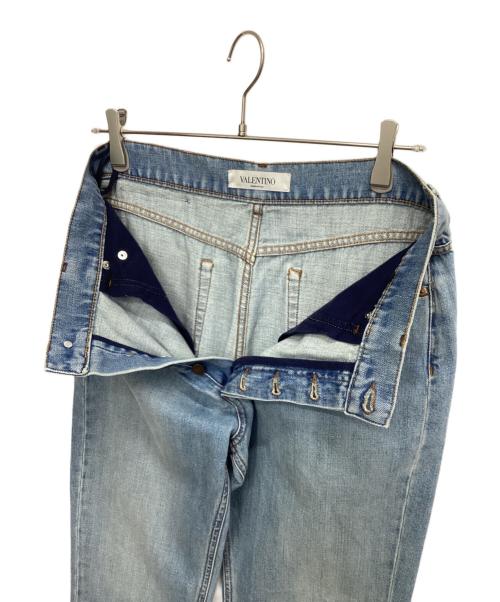 VARENTINE（ヴァレンティーン）VARENTINE (ヴァレンティーン) デニムパンツ スカイブルー サイズ:70cm (W28)の古着・服飾アイテム