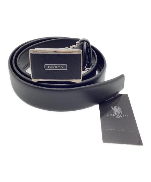 L'AIGLON（レグロン）L'AIGLON (レグロン) レザーベルト ブラック 未使用品の古着・服飾アイテム