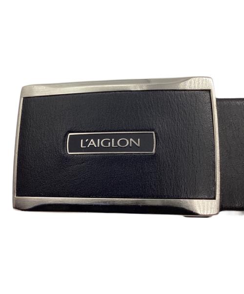 L'AIGLON（レグロン）L'AIGLON (レグロン) レザーベルト ブラック 未使用品の古着・服飾アイテム