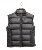 Patagoniaパタゴニア）の古着「グースダウンベスト」｜ブラック