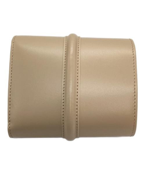 CELINE（セリーヌ）CELINE (セリーヌ) トリフォールドウォレット ベージュの古着・服飾アイテム