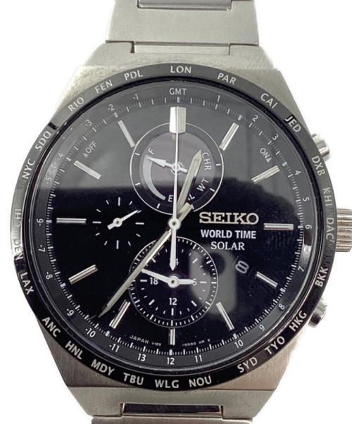 SEIKO（セイコー）SEIKO (セイコー) クロノグラフ ブラックの古着・服飾アイテム