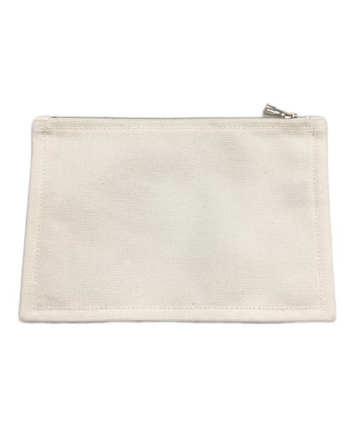 HERMES（エルメス）HERMES (エルメス) ポーチ ホワイトの古着・服飾アイテム