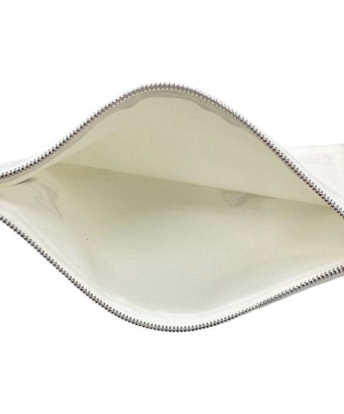 HERMES（エルメス）HERMES (エルメス) ポーチ ホワイトの古着・服飾アイテム