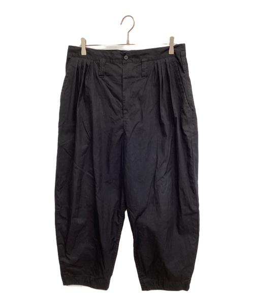 Porter Classic（ポータークラシック）Porter Classic (ポータークラシック) ギャザーパンツ ブラック サイズ:Mの古着・服飾アイテム