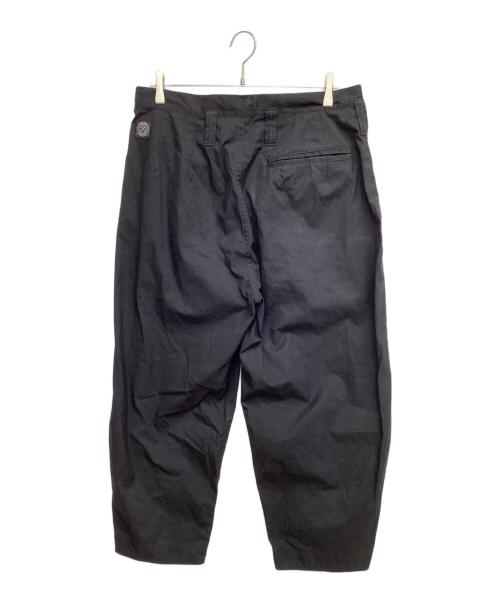 Porter Classic（ポータークラシック）Porter Classic (ポータークラシック) ギャザーパンツ ブラック サイズ:Mの古着・服飾アイテム