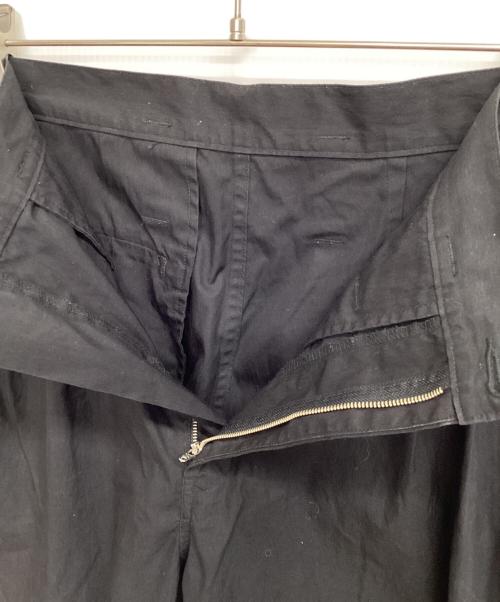 Porter Classic（ポータークラシック）Porter Classic (ポータークラシック) ギャザーパンツ ブラック サイズ:Mの古着・服飾アイテム