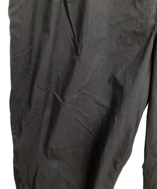 Porter Classic（ポータークラシック）Porter Classic (ポータークラシック) ギャザーパンツ ブラック サイズ:Mの古着・服飾アイテム