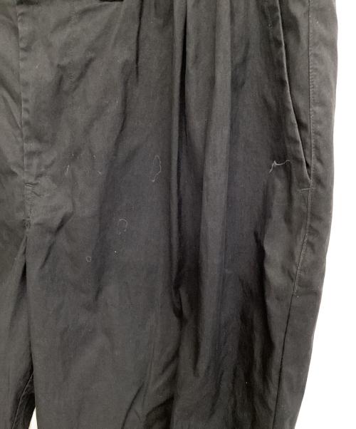 Porter Classic（ポータークラシック）Porter Classic (ポータークラシック) ギャザーパンツ ブラック サイズ:Mの古着・服飾アイテム