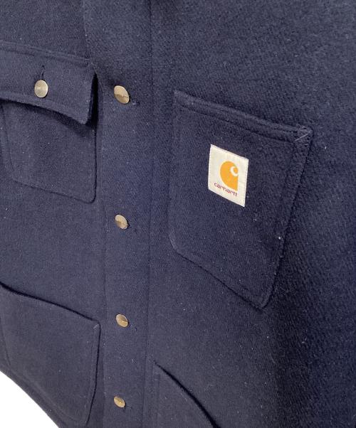 Carhartt WIP（カーハート ワークインプログレス）CARHARTT WIP (カーハート ワークインプログレス) コート ネイビー サイズ:Ｓの古着・服飾アイテム