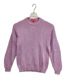 SUPREME（シュプリーム）の古着「厚手ニット」｜ラベンダー