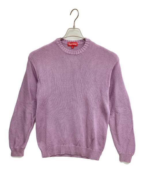 SUPREME（シュプリーム）Supreme (シュプリーム) 厚手ニット ラベンダー サイズ:Mの古着・服飾アイテム
