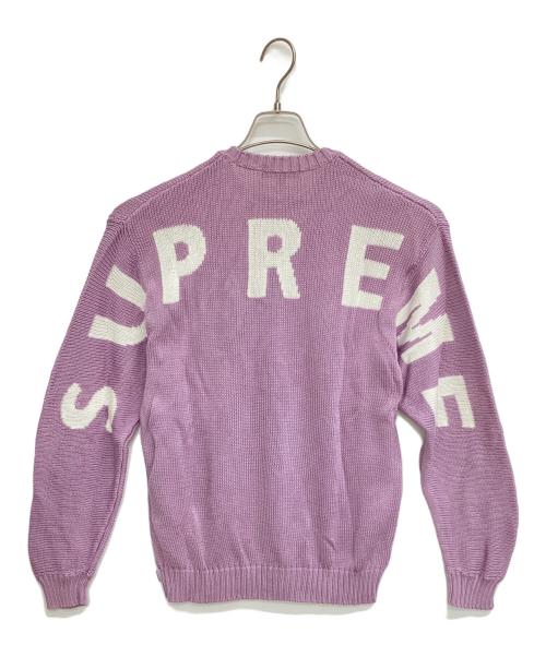 SUPREME（シュプリーム）Supreme (シュプリーム) 厚手ニット ラベンダー サイズ:Mの古着・服飾アイテム