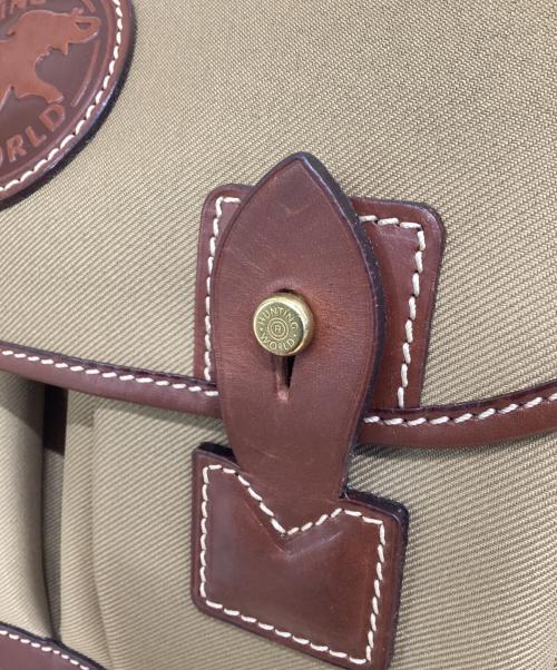 HUNTING WORLD（ハンティングワールド）HUNTING WORLD (ハンティングワールド) ショルダーバッグ カーキ×ブラウンの古着・服飾アイテム