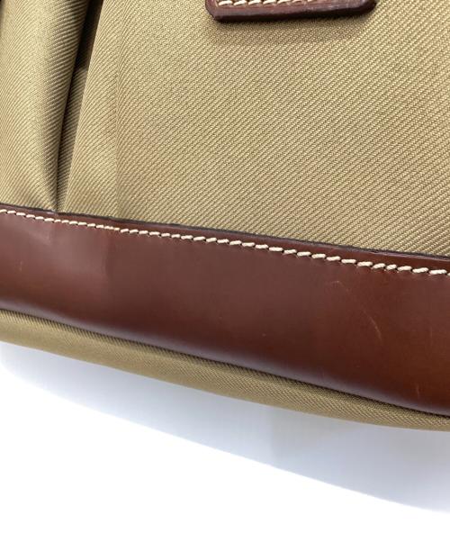 HUNTING WORLD（ハンティングワールド）HUNTING WORLD (ハンティングワールド) ショルダーバッグ カーキ×ブラウンの古着・服飾アイテム