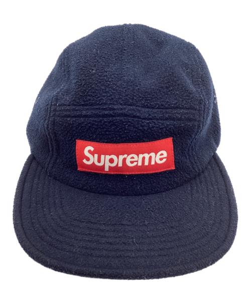 SUPREME（シュプリーム）Supreme (シュプリーム) フリースキャップ ネイビーの古着・服飾アイテム