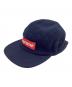Supreme（シュプリーム）の古着「フリースキャップ」｜ネイビー