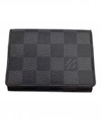 LOUIS VUITTONルイ ヴィトン）の古着「カードケース」｜ブラック