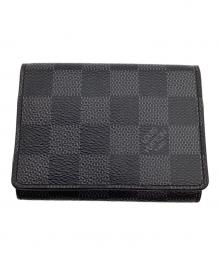 LOUIS VUITTON（ルイ ヴィトン）の古着「カードケース」｜ブラック