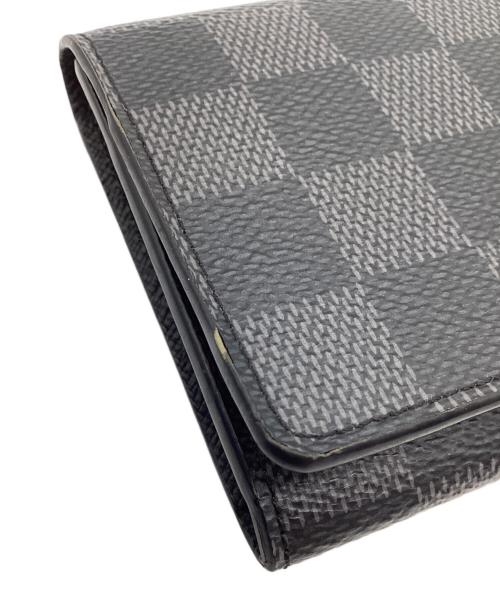 LOUIS VUITTON（ルイ ヴィトン）LOUIS VUITTON (ルイ ヴィトン) カードケース ブラックの古着・服飾アイテム