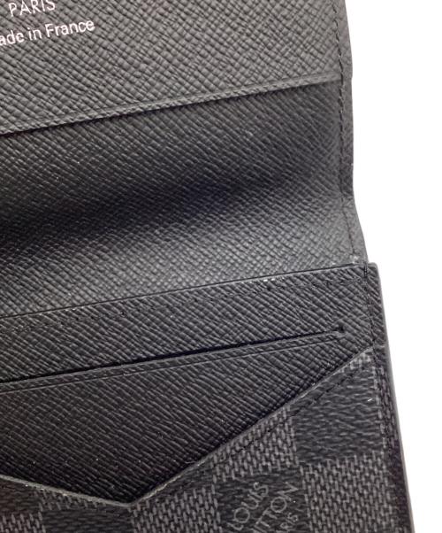 LOUIS VUITTON（ルイ ヴィトン）LOUIS VUITTON (ルイ ヴィトン) カードケース ブラックの古着・服飾アイテム