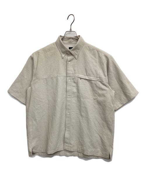 THE NORTH FACE（ザ ノース フェイス）THE NORTH FACE (ザ ノース フェイス) 半袖シャツ ベージュ サイズ:Ｌの古着・服飾アイテム