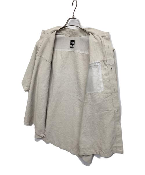THE NORTH FACE（ザ ノース フェイス）THE NORTH FACE (ザ ノース フェイス) 半袖シャツ ベージュ サイズ:Ｌの古着・服飾アイテム