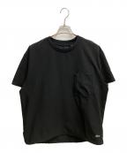 NANGAナンガ）の古着「ドットエア コンフィーTシャツ 半袖カットソー」｜ブラック