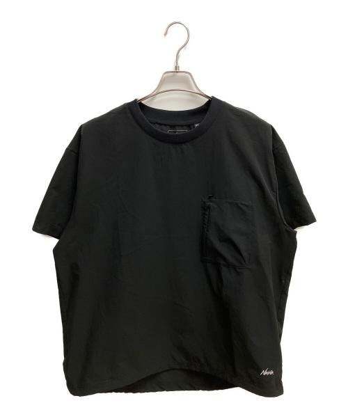 NANGA（ナンガ）NANGA (ナンガ) ドットエア コンフィーTシャツ 半袖カットソー ブラック サイズ:SIZE Mの古着・服飾アイテム