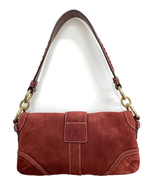 COACH（コーチ）COACH (コーチ) ショルダーバッグ レッドの古着・服飾アイテム