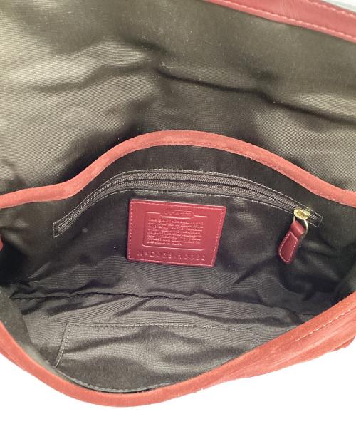 COACH（コーチ）COACH (コーチ) ショルダーバッグ レッドの古着・服飾アイテム
