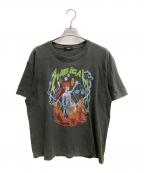 NUBAN×JUN INAGAWAヌビアン×ジュンイナガワ）の古着「MAGICAL TEE 半袖カットソー」｜ダークグレー×マルチカラー