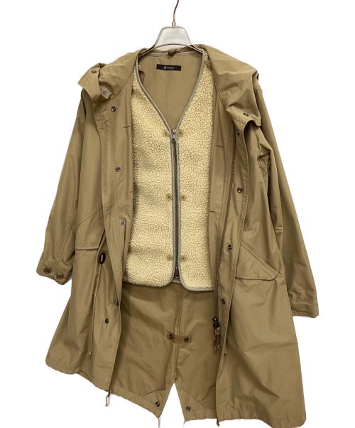 JOHNBULL（ジョンブル）Johnbull (ジョンブル) ライナー付きコート カーキ サイズ:Mの古着・服飾アイテム