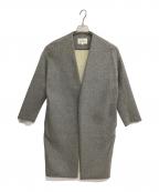 ENFOLDエンフォルド）の古着「ウールコート」｜グレー