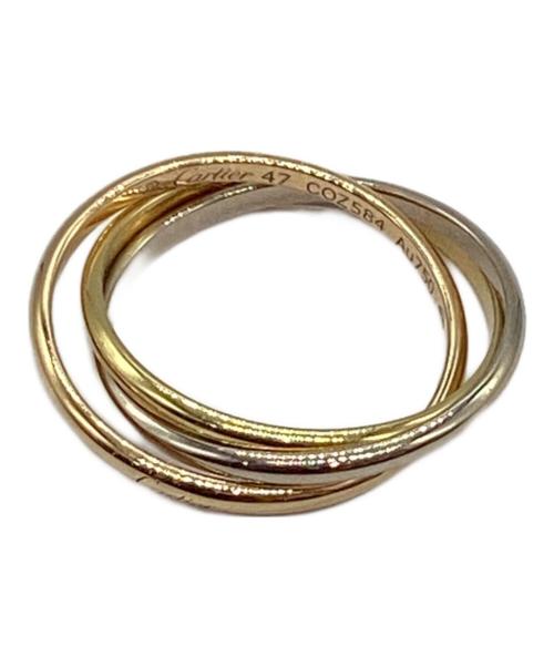 Cartier（カルティエ）Cartier (カルティエ) トリニティリングSM サイズ:推定47/7号の古着・服飾アイテム