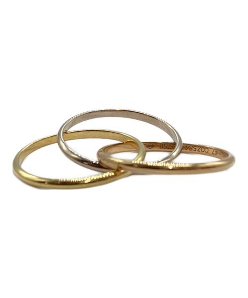 Cartier（カルティエ）Cartier (カルティエ) トリニティリングSM サイズ:推定47/7号の古着・服飾アイテム