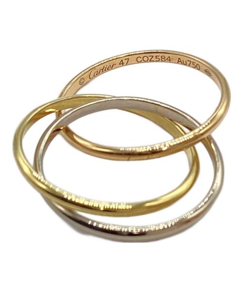 Cartier（カルティエ）Cartier (カルティエ) トリニティリングSM サイズ:推定47/7号の古着・服飾アイテム