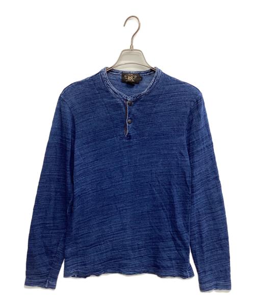 RRL（ダブルアールエル）RRL (ダブルアールエル) 長袖カットソー インディゴ サイズ:Sの古着・服飾アイテム