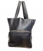 HIROFUヒロフ）の古着「レザーリュック」｜ブラック