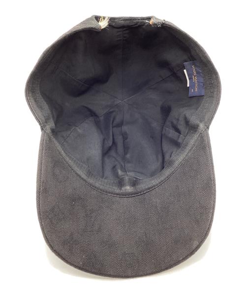 LOUIS VUITTON（ルイ ヴィトン）LOUIS VUITTON (ルイ ヴィトン) キャップ ブラックの古着・服飾アイテム