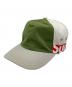 Supreme（シュプリーム）の古着「サイドロゴメッシュキャップ」｜グレー×グリーン