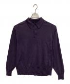 COMOLIコモリ）の古着「ポロシャツ」｜ネイビー
