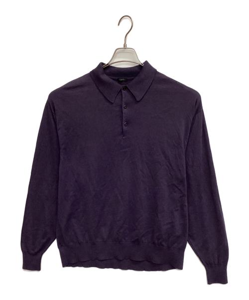 COMOLI（コモリ）COMOLI (コモリ) ポロシャツ ネイビー サイズ:記載なしの古着・服飾アイテム