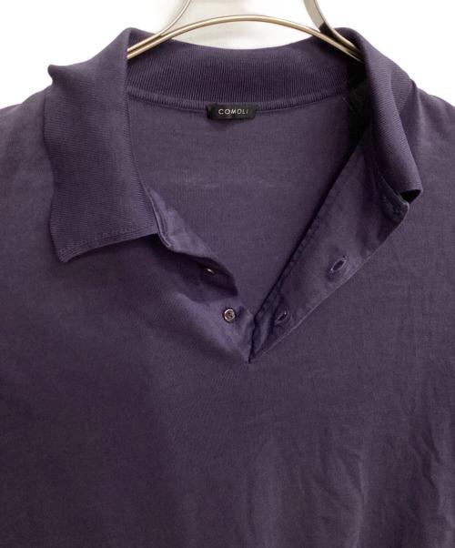 COMOLI（コモリ）COMOLI (コモリ) ポロシャツ ネイビー サイズ:記載なしの古着・服飾アイテム