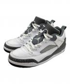 NIKEナイキ）の古着「JORDAN SPIZIKE LOW “White/Anthracite”」｜ホワイト×ホワイト