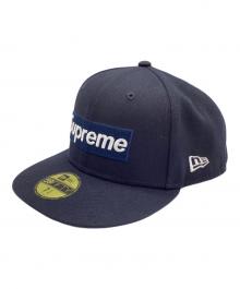 SUPREME×New Era（シュプリーム×ニューエラ）の古着「キャップ」｜ネイビー