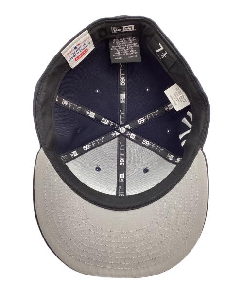 SUPREME（シュプリーム）Supreme (シュプリーム) New Era (ニューエラ) キャップ ネイビーの古着・服飾アイテム