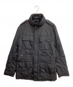 POLO RALPH LAURENポロ・ラルフローレン）の古着「パテッドフィールドジャケット」｜ブラック