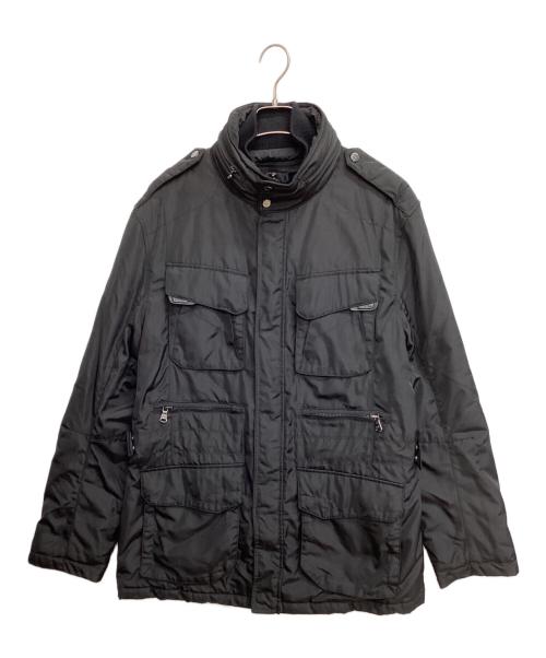 POLO RALPH LAUREN（ポロ・ラルフローレン）POLO RALPH LAUREN (ポロ・ラルフローレン) パテッドフィールドジャケット ブラック サイズ:Lの古着・服飾アイテム