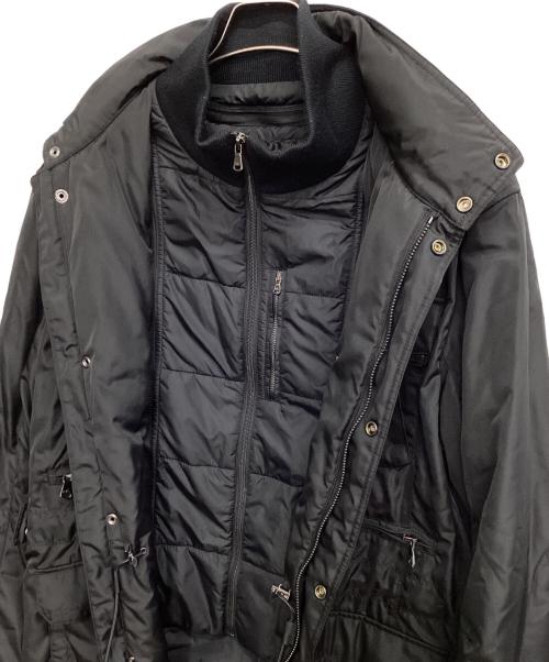 POLO RALPH LAUREN（ポロ・ラルフローレン）POLO RALPH LAUREN (ポロ・ラルフローレン) パテッドフィールドジャケット ブラック サイズ:Lの古着・服飾アイテム